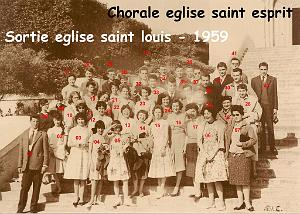 CHORALE ST ESPRIT D ORAN 1959 N02